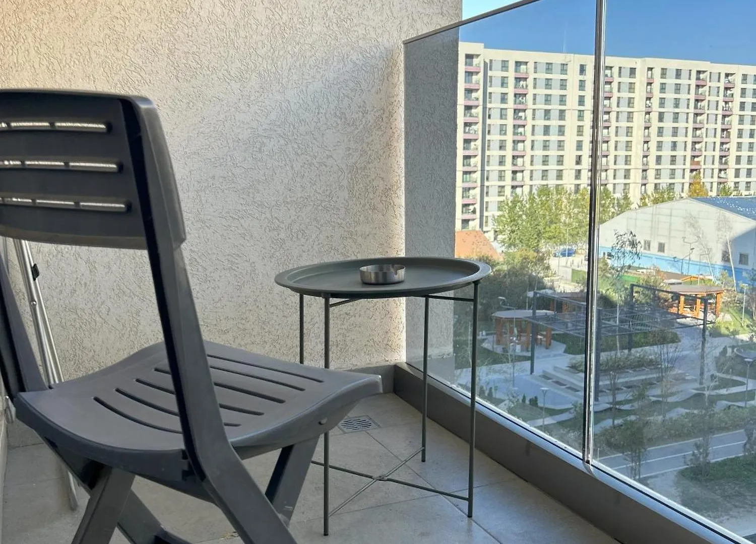Chic Studio With Balcony At Exigent Plaza - 05 Bükreş Daire